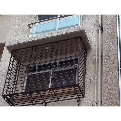 Simple Mild Steel Window Grill For Home