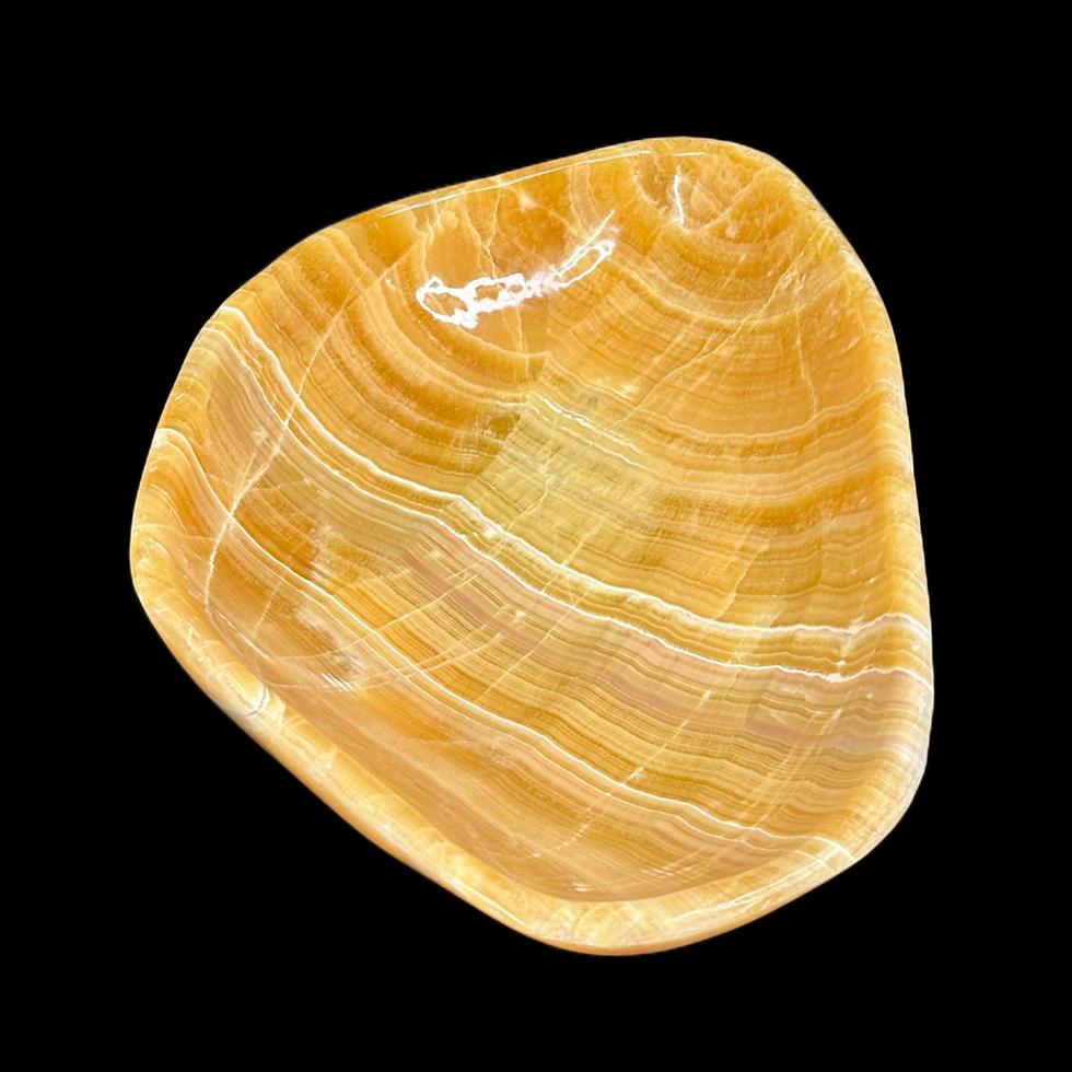 Thumbnail: Orange Calcite Bowl