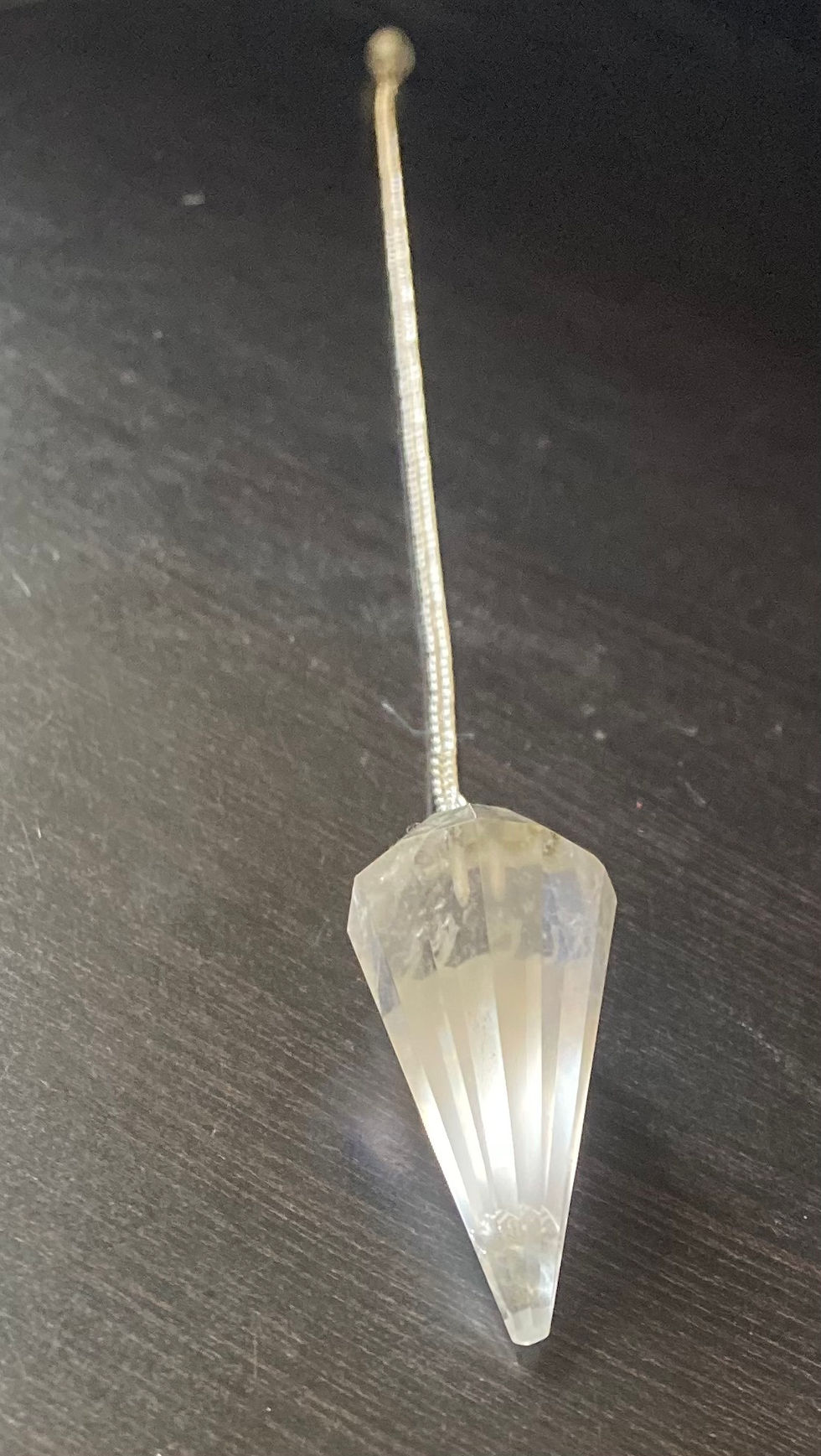Thumbnail: CLEAR QUARTZ PENDULUM