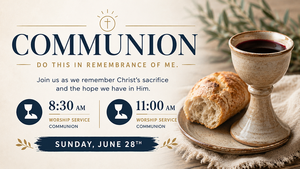 Lord's Supper Observance