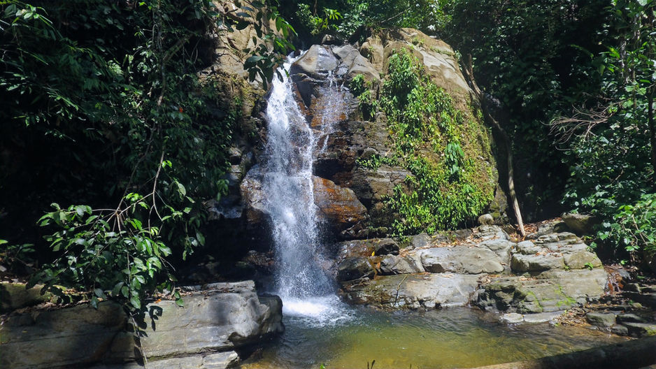 Property for sale in costa rica, bahia ballena, ocean view, water, ready for develop and waterfall in it.