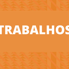 Estão disponíveis os vídeos das apresentações de trabalhos!