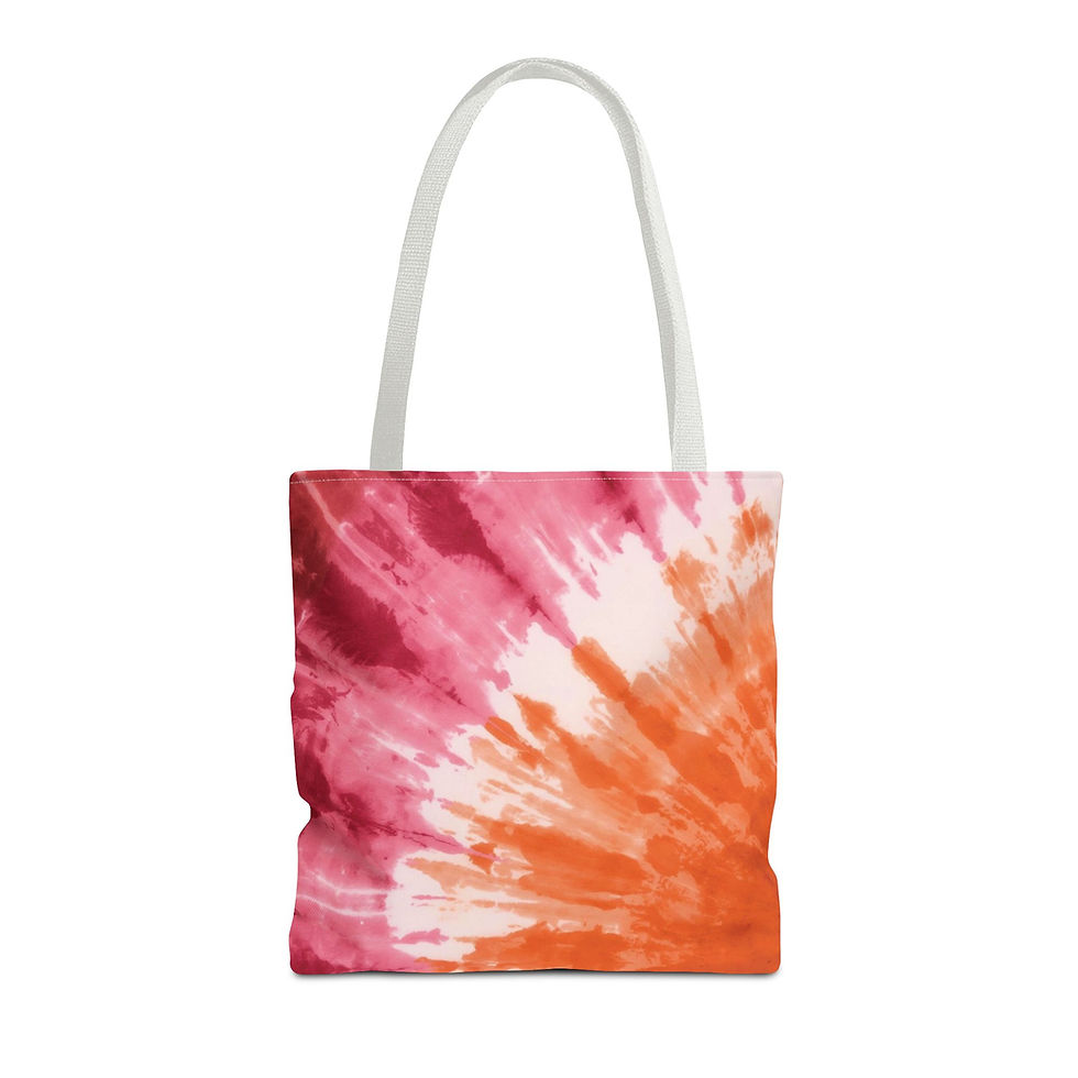 Thumbnail: Lez Tie-Dye Canvas Tote Bag