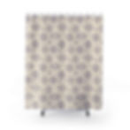 Beige Wiccan Shower Curtain