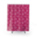 Pink Wiccan Shower Curtain