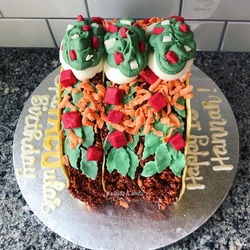 Taco cake