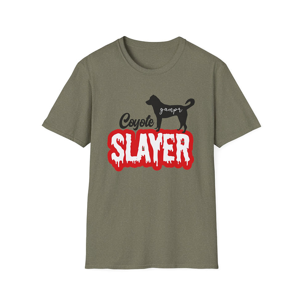 Thumbnail: Unisex Softstyle T-Shirt - Gampr Coyote Slayer