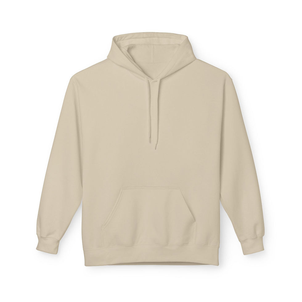 Thumbnail: Unisex Softstyle Fleece Hoodie- Girl Loves Toggenburg Dairy Goats
