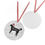 Thumbnail: Custom Holiday Ornament - Add Your Pet's Name