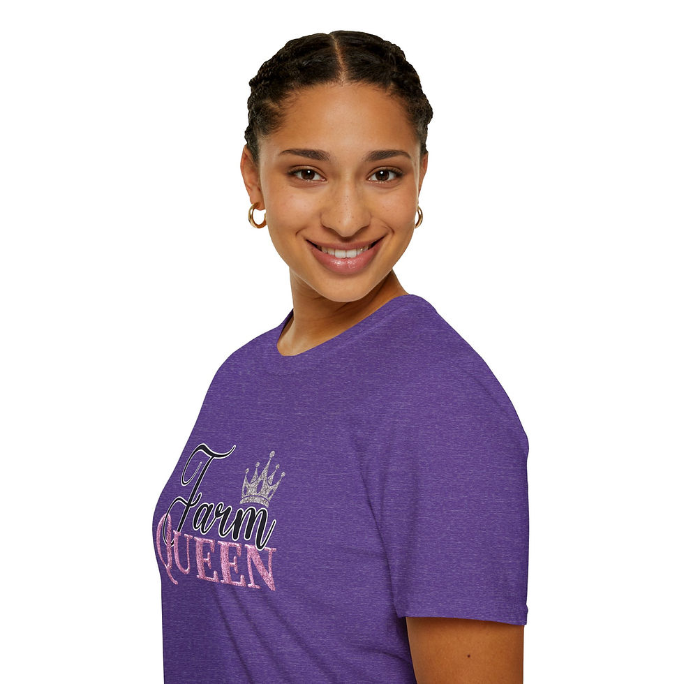 Thumbnail: Unisex Softstyle T-Shirt - Farm Queen