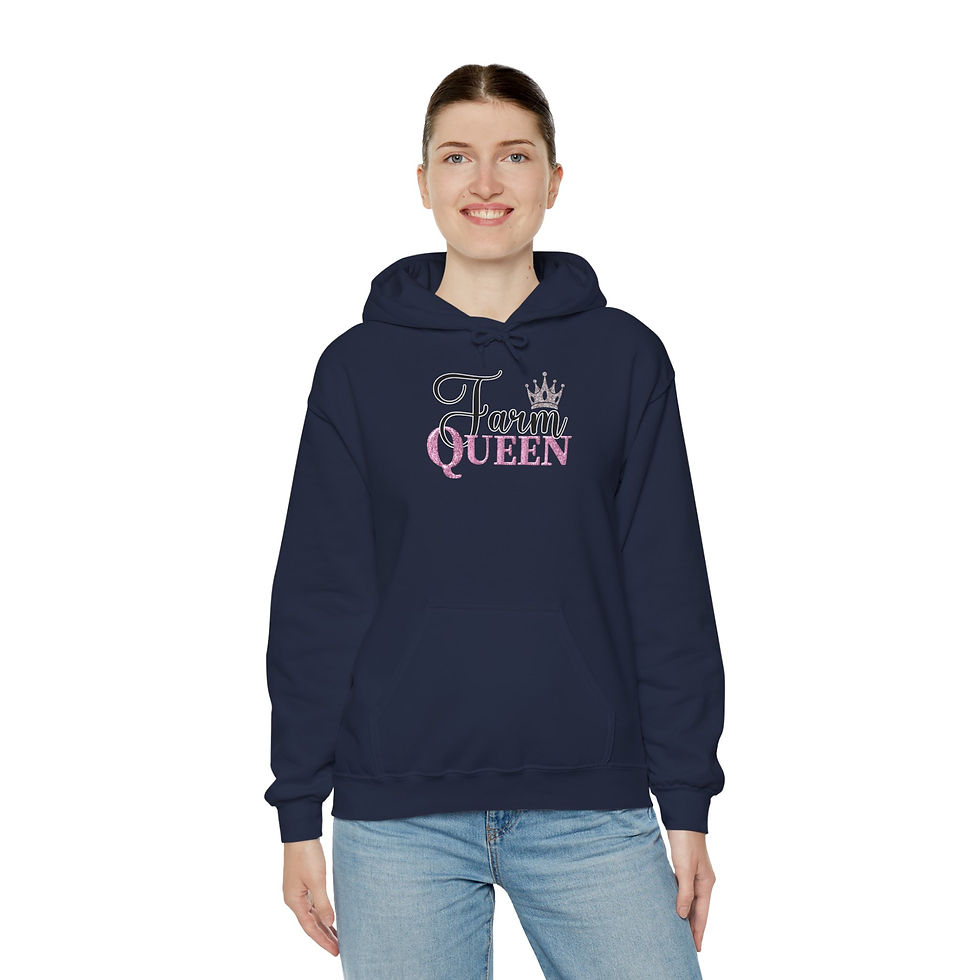 Thumbnail: Unisex Hoodie - Farm Queen