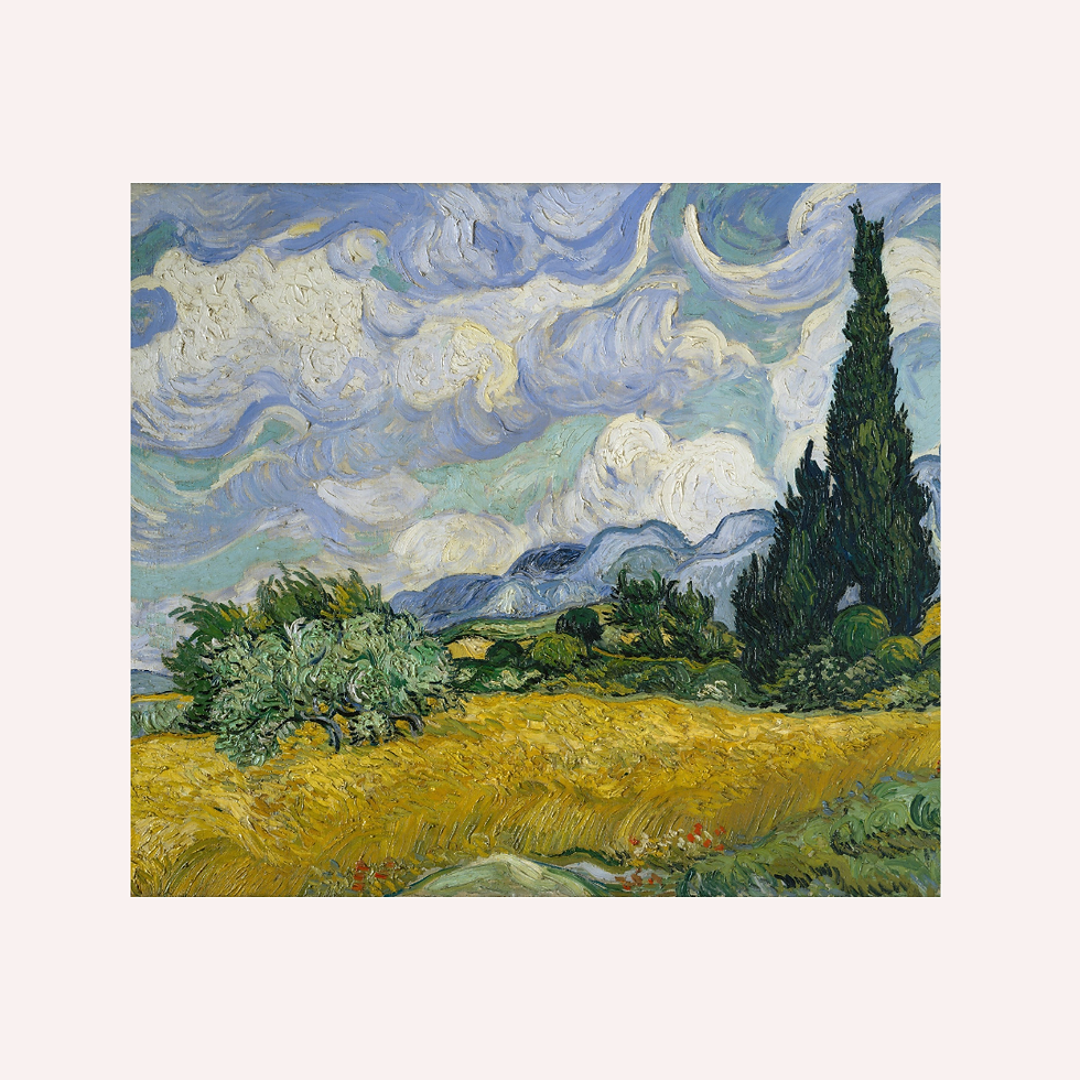 Van Gogh Wheatfields @ Paint Away Art Studio, BYOB, Manchester 