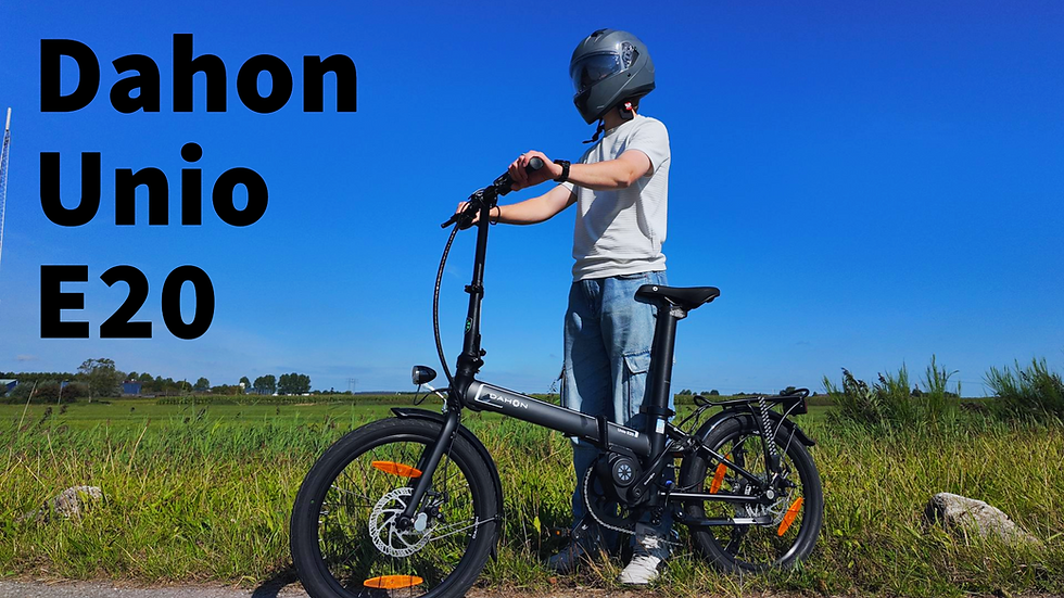 My full review of the Dahon Unio E20