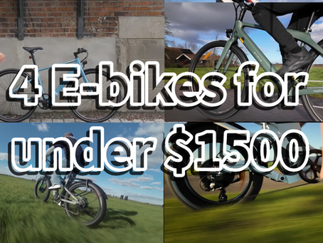 Best E-bikes under $1500 (May 2025)