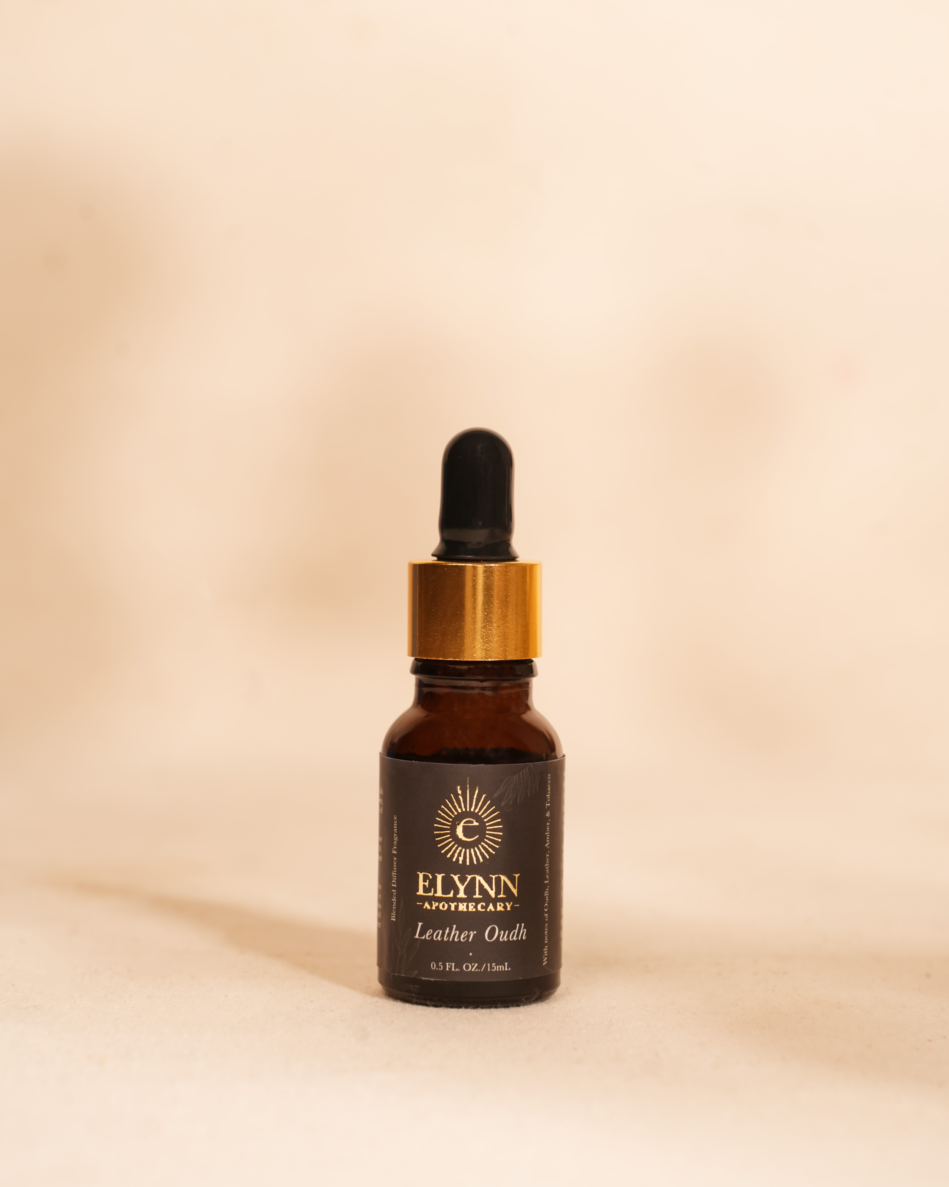 Blended Diffuser Oil - Leather Oudh (15ml) image 1