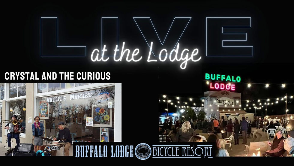 Live at the Lodge : Crystal and the Curious