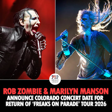 Rob Zombie & Marilyn Manson Freaks of Parade Tour 2026