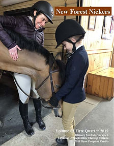 cover page of NFPSNA New Forest Nickers.