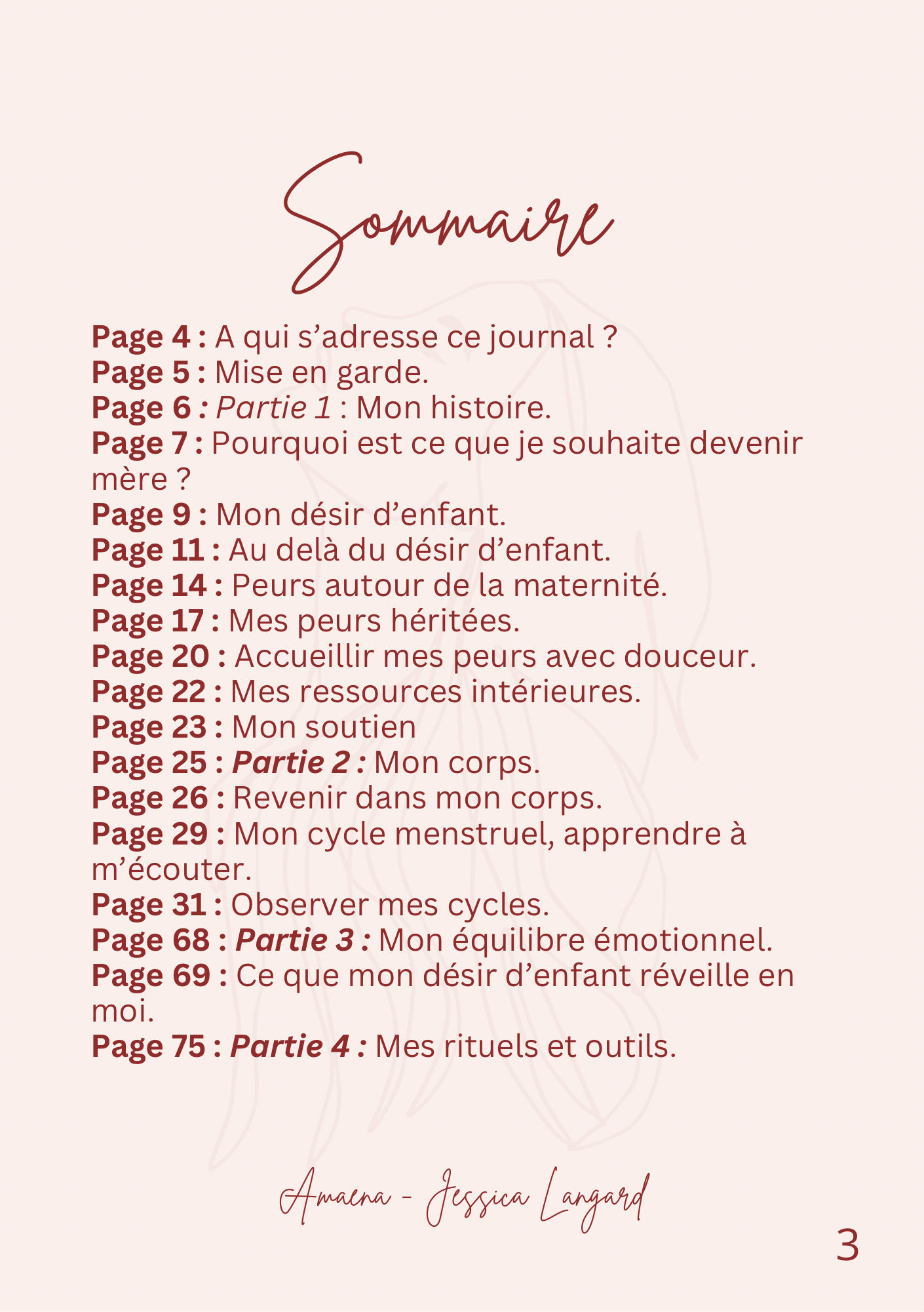 Journal Avant toi - Format papier