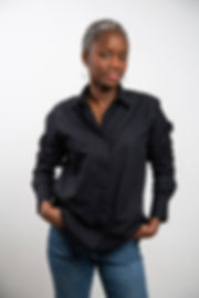 chemise noire femme fontainebleau