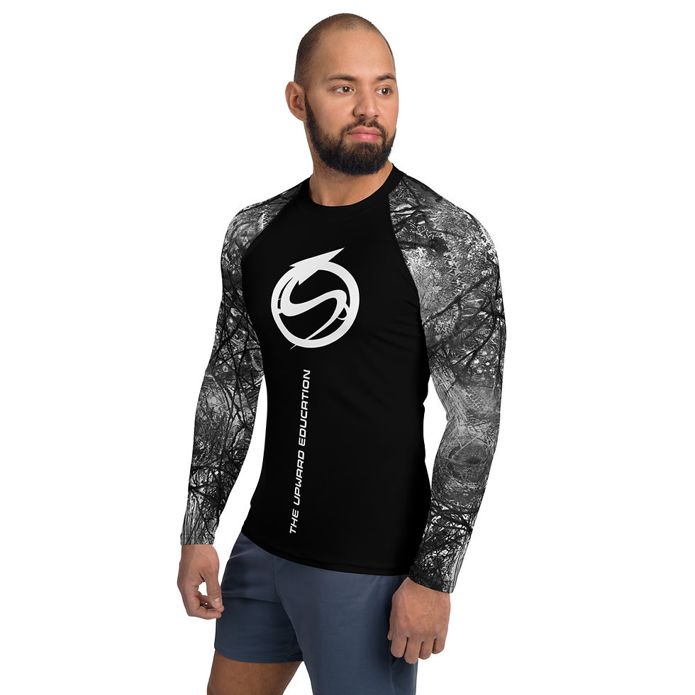 Thumbnail: Excitatory Arms - BLACK - Men's Rash Guard
