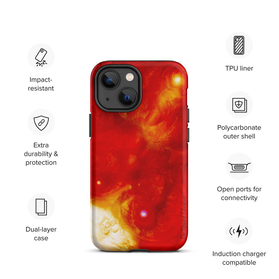 Thumbnail: T.L.U.V.I. 1-1 - MAGMA - Tough Case for iPhone®