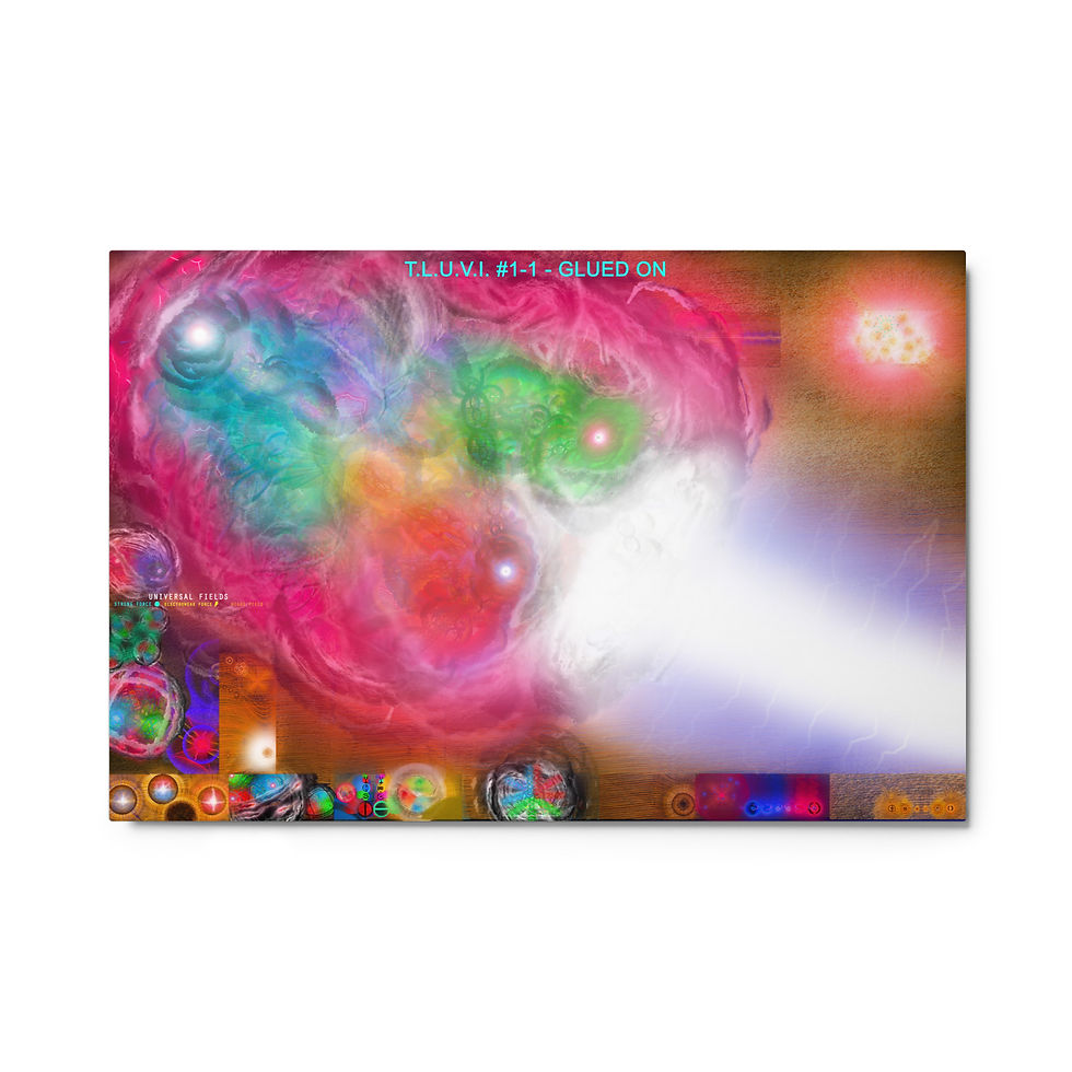 T.L.U.V.I. 1-1 - Glued On - VISUAL ONLY - Metal print
