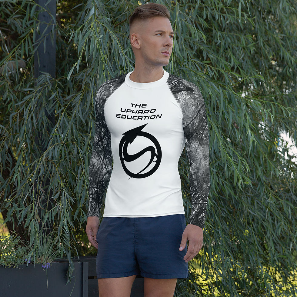 Thumbnail: Excitatory Arms - BLACK - Men's Rash Guard