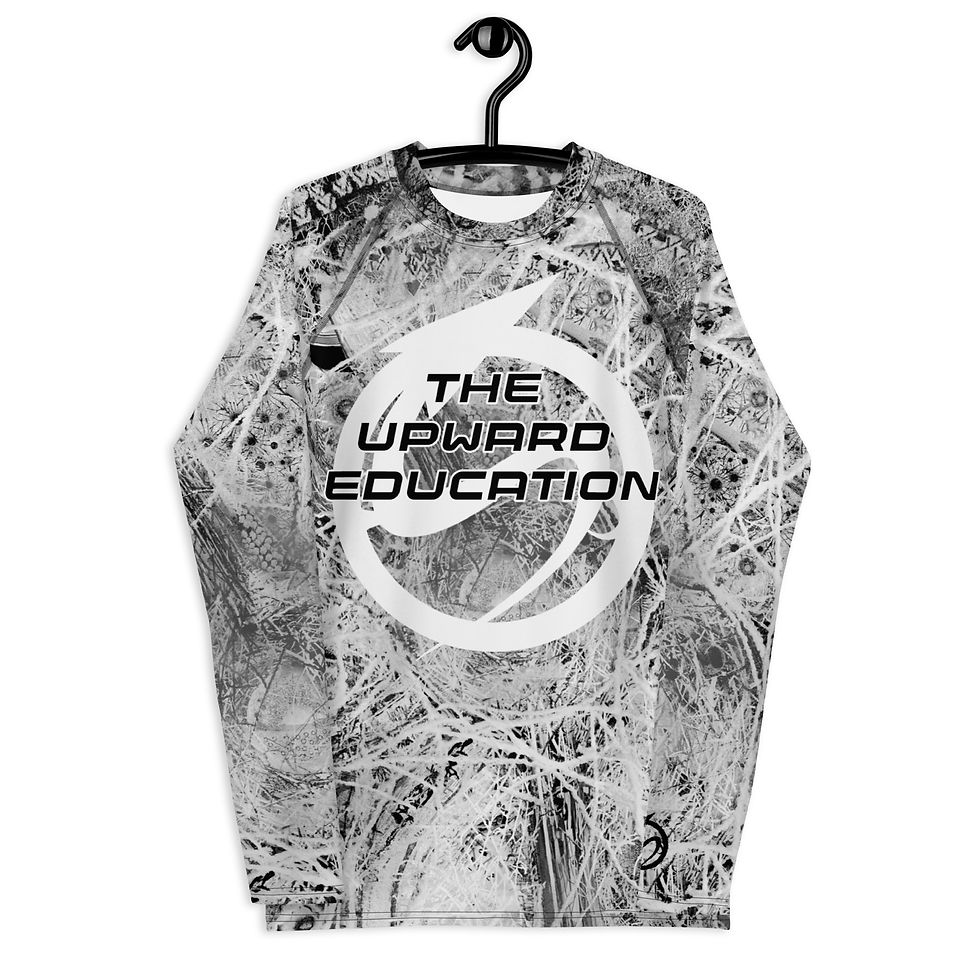 Thumbnail: Excitatory - WHITEOUT - Men's Rash Guard