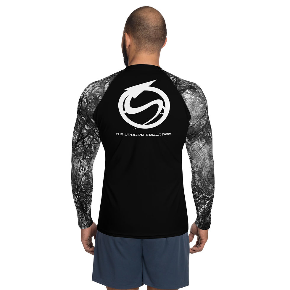 Thumbnail: Excitatory Arms - BLACK - Men's Rash Guard