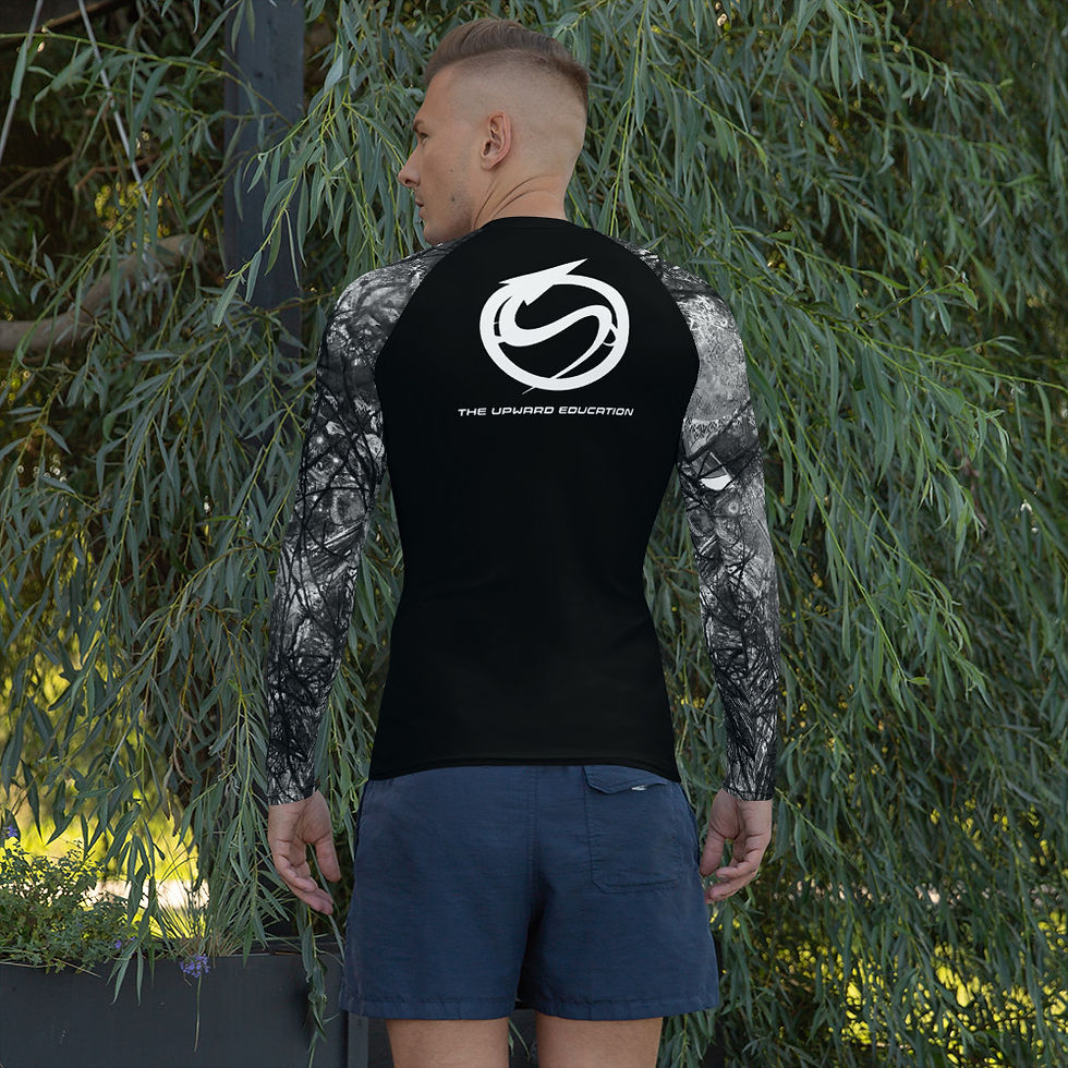 Thumbnail: Excitatory Arms - BLACK - Men's Rash Guard