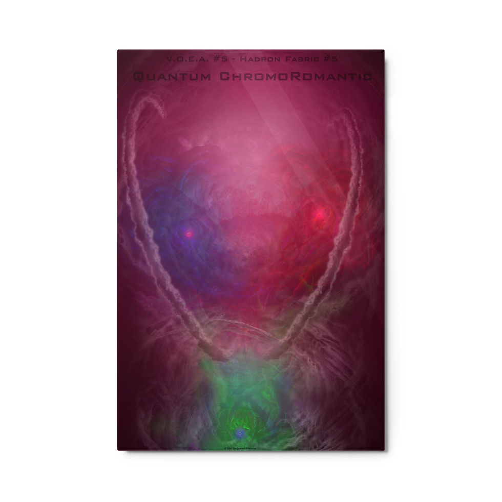 VOEA 5 - Quantum ChromoRomantic - Metal print