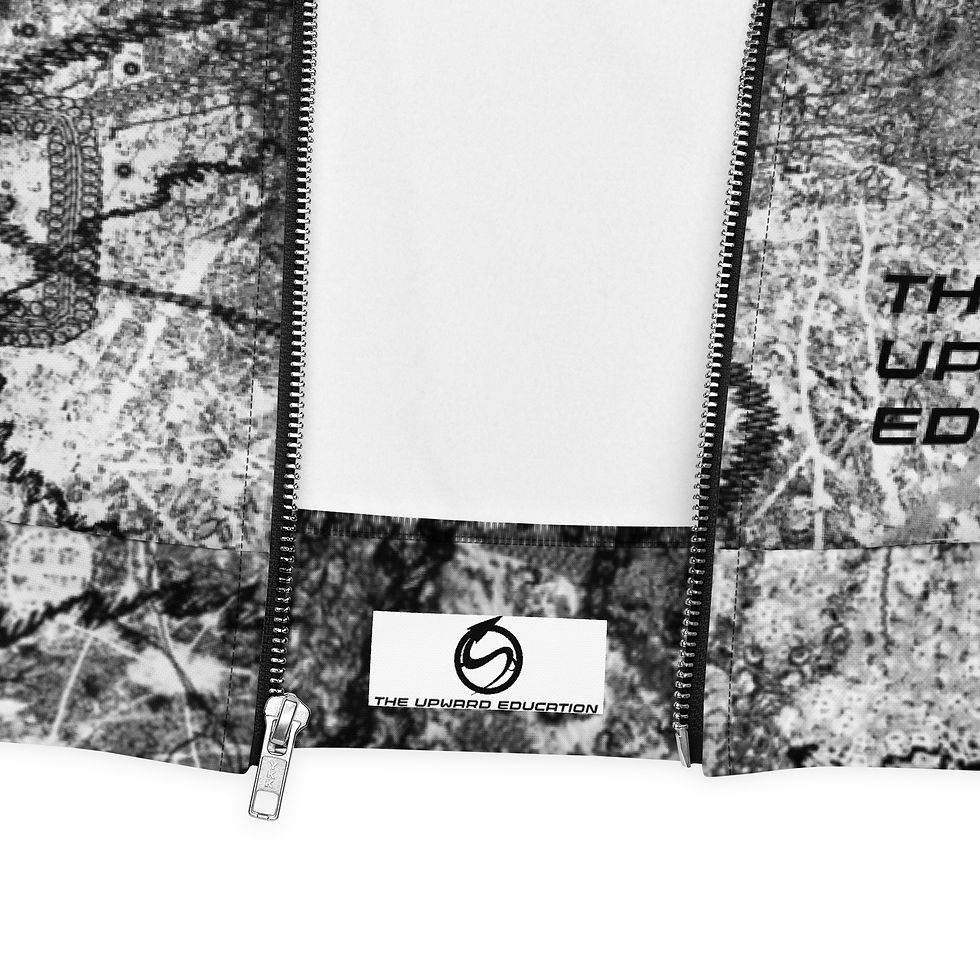 Thumbnail: Nucleolar - WHITEOUT #1 - Unisex Bomber Jacket