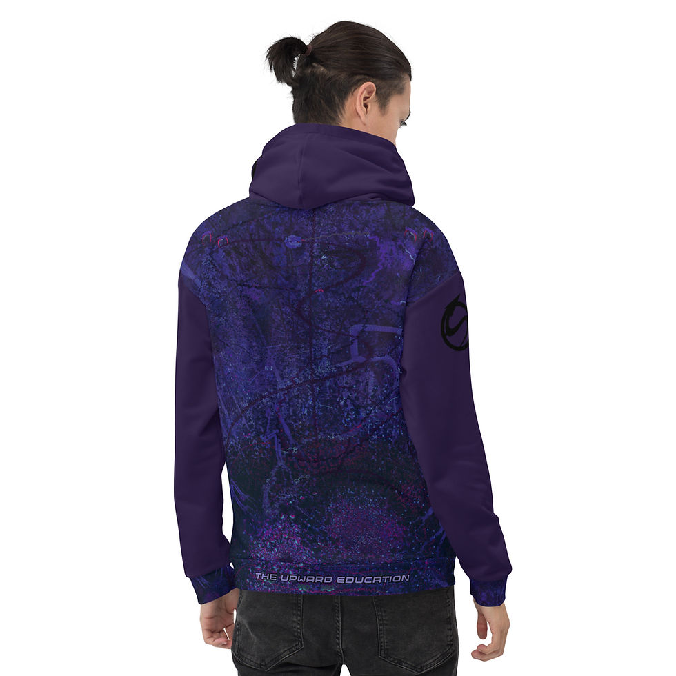 Thumbnail: Nucleolar - Dark Indigo - Unisex Hoodie