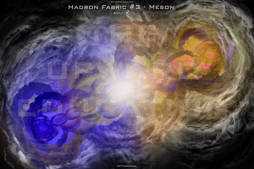 VOEA 3 - Meson - Blue Pion - 24 x 36" - Photo paper poster