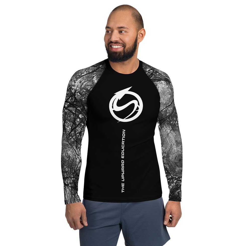 Thumbnail: Excitatory Arms - BLACK - Men's Rash Guard