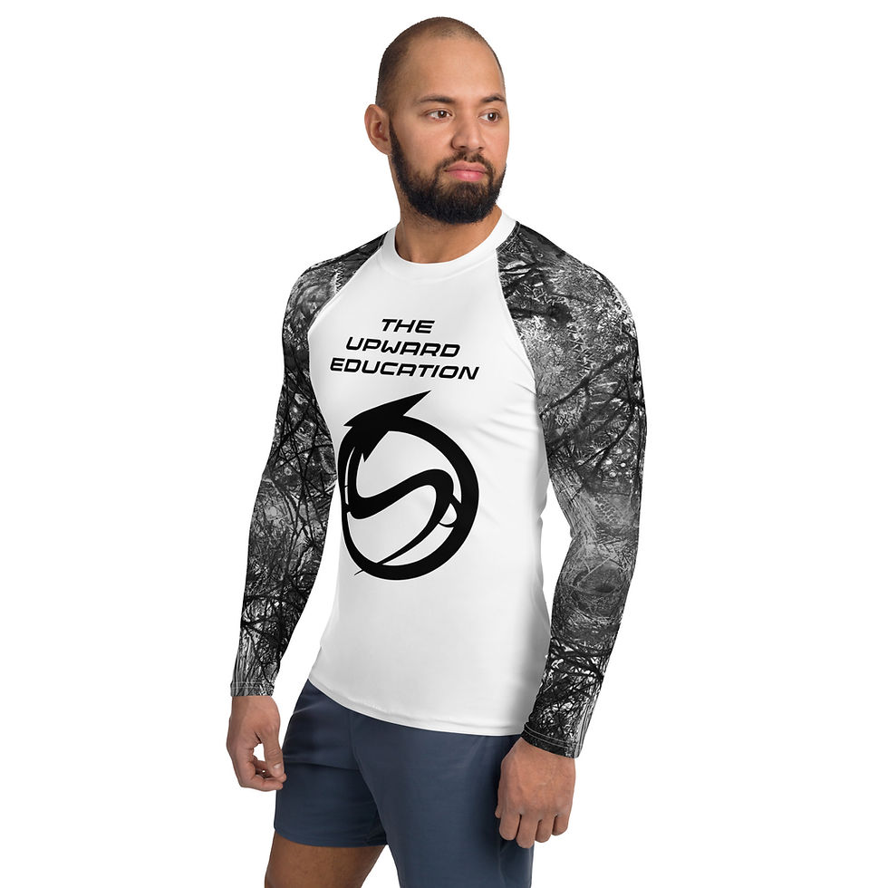 Thumbnail: Excitatory Arms - BLACK - Men's Rash Guard