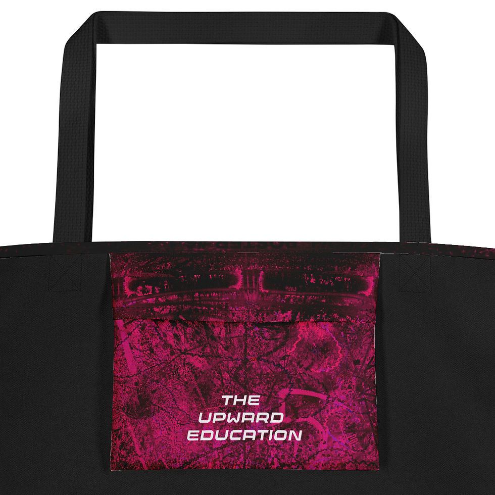 Thumbnail: Nucleolar - PANKOUT - All-Over Print Large Tote Bag