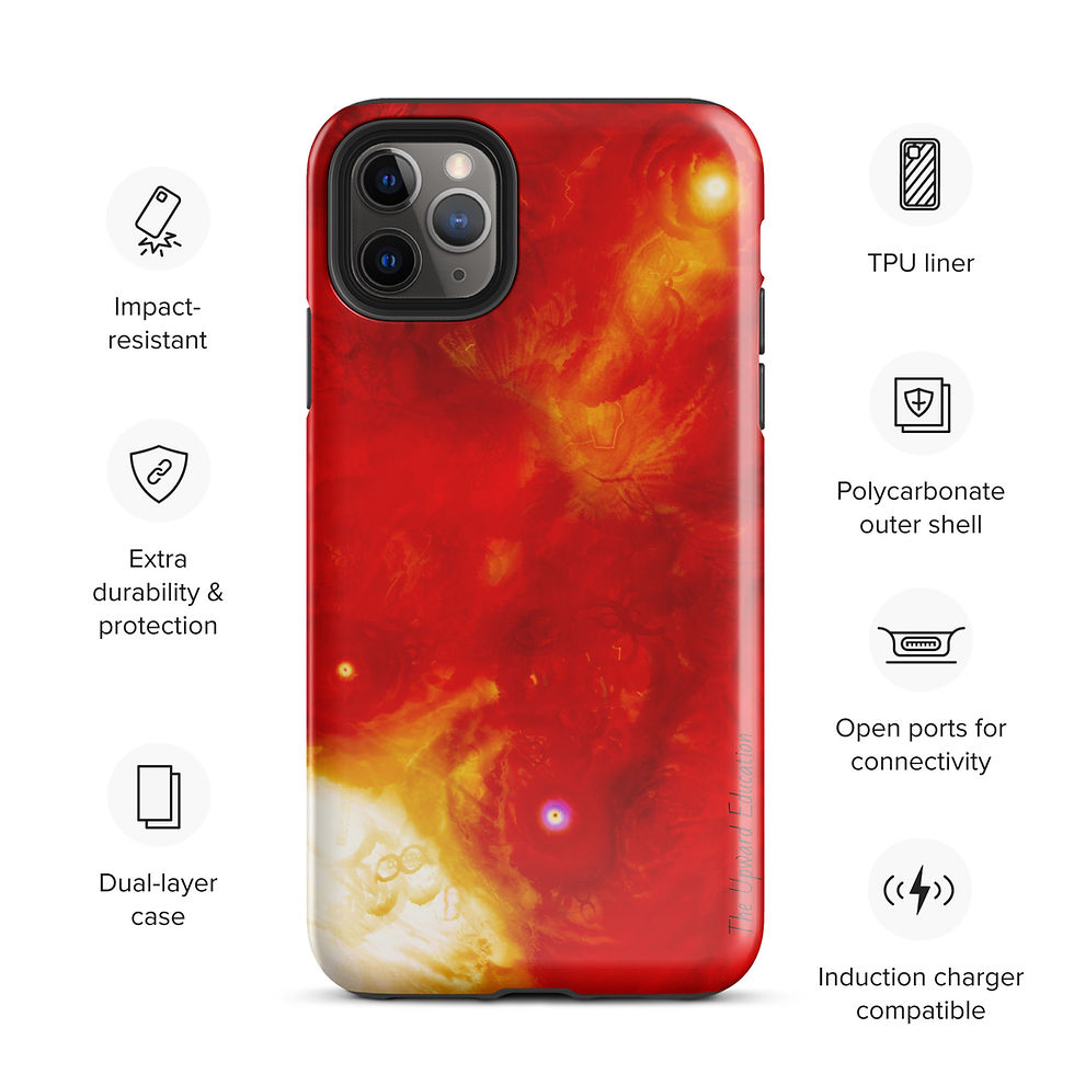 Thumbnail: T.L.U.V.I. 1-1 - MAGMA - Tough Case for iPhone®
