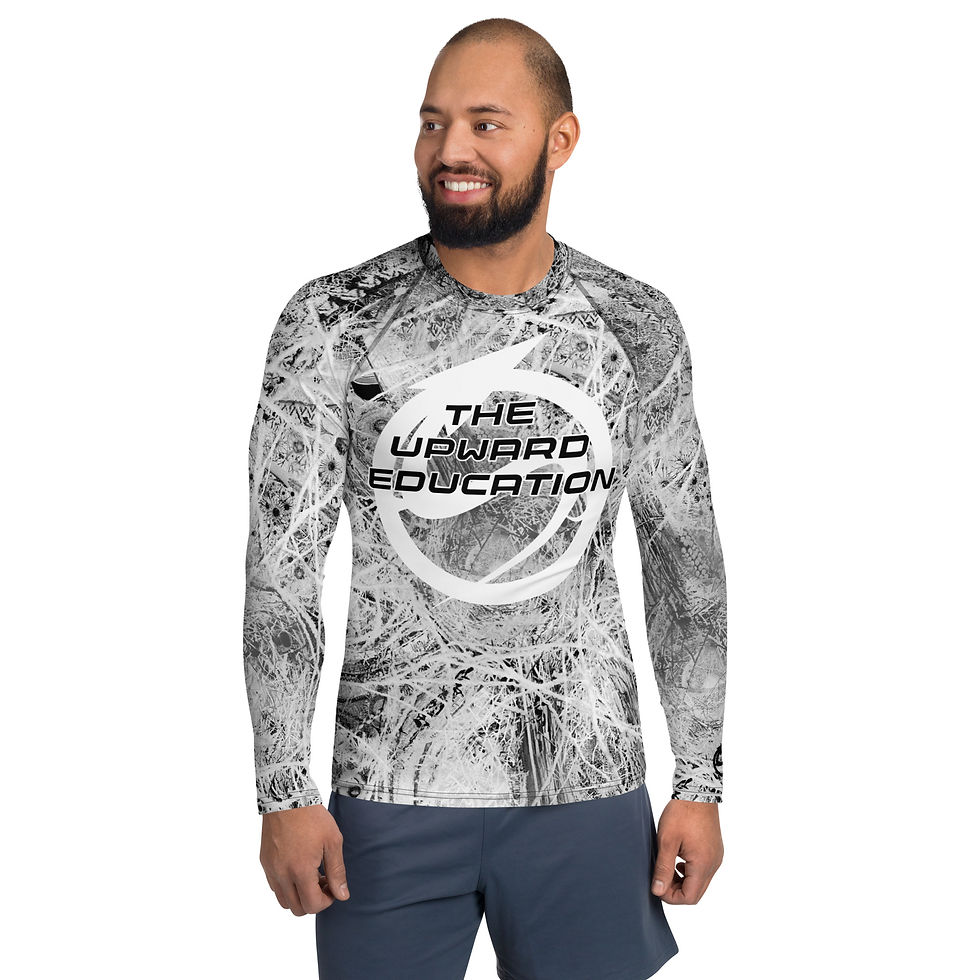 Thumbnail: Excitatory - WHITEOUT - Men's Rash Guard