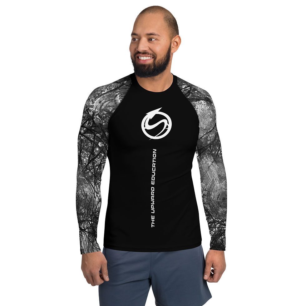 Thumbnail: Excitatory Arms - BLACK - Men's Rash Guard