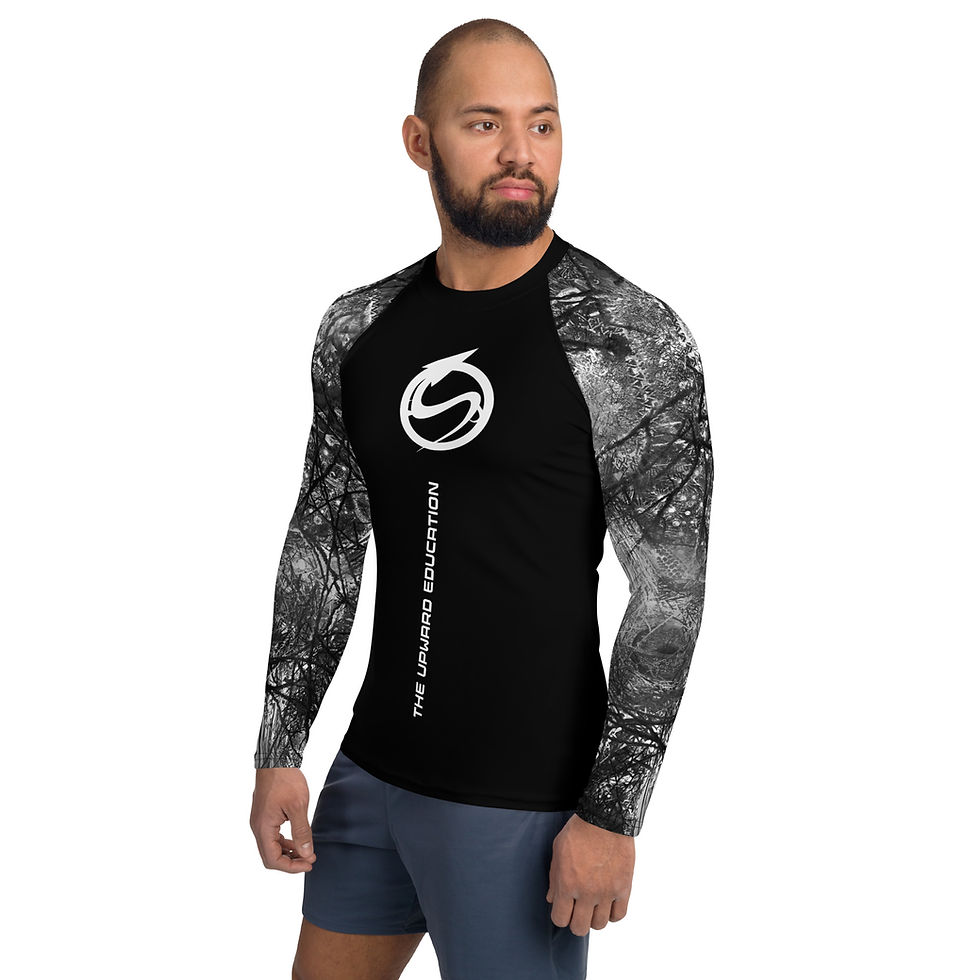 Thumbnail: Excitatory Arms - BLACK - Men's Rash Guard