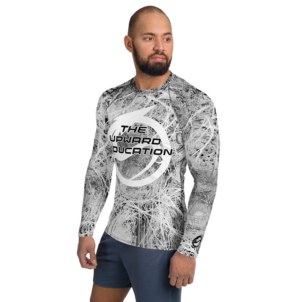 Thumbnail: Excitatory - WHITEOUT - Men's Rash Guard