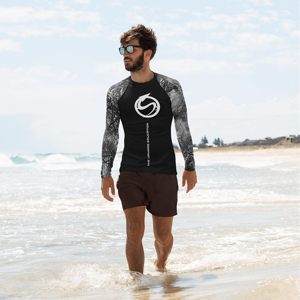 Thumbnail: Excitatory Arms - BLACK - Men's Rash Guard