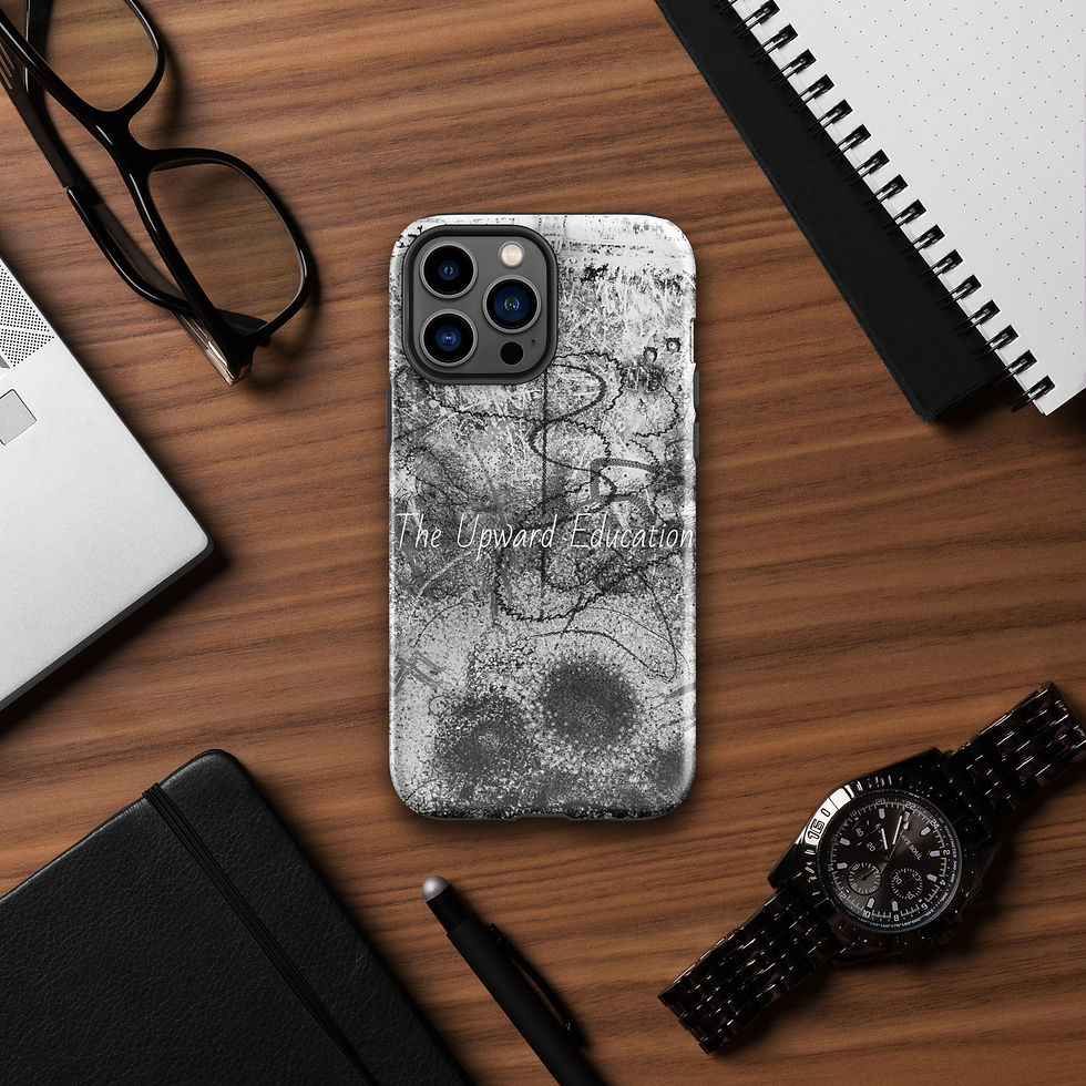 Thumbnail: Nucleolar - WHITEOUT #1 - Tough Case for iPhone®