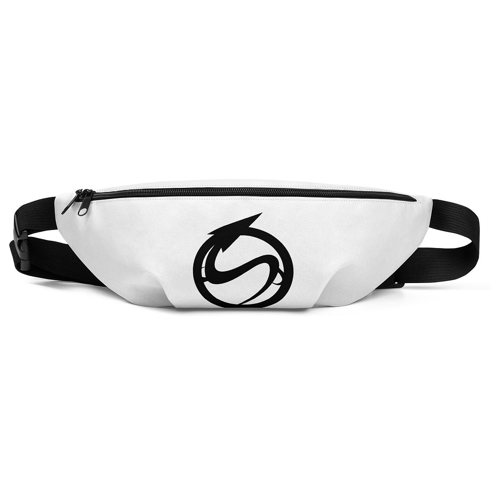 Thumbnail: TUEDU - LOGO - White - Fanny Pack