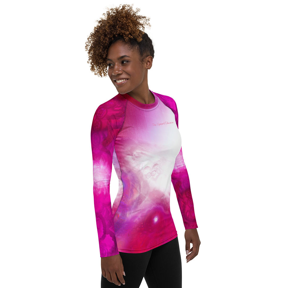 Thumbnail: T.L.U.V.I. 1-1 - Hot Pank - Women's Rash Guard