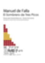 ファリャ/三角帽子より粉屋の踊り、終幕の踊り クラリネットクワイアー 表紙