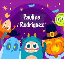 Etiqueta Halloween Escuela