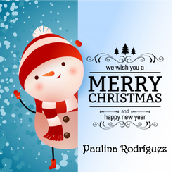 Etiqueta Navidad Christmas Escuela